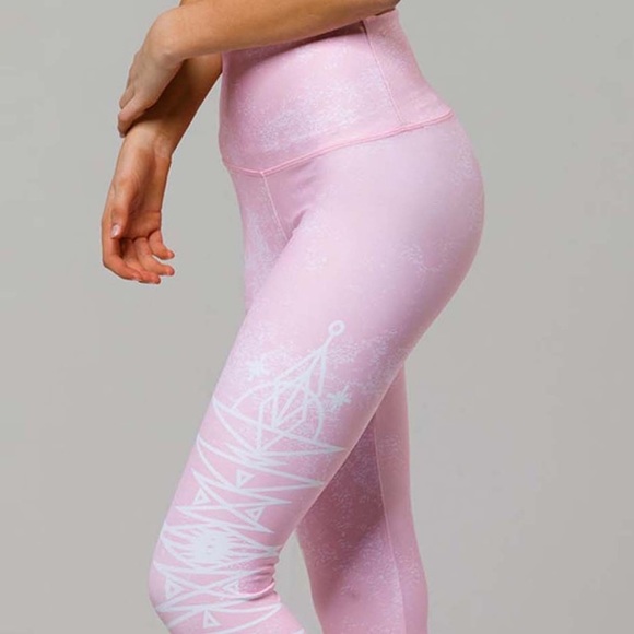 NWT onzie bride tribe pink leggings - Picture 4 of 11